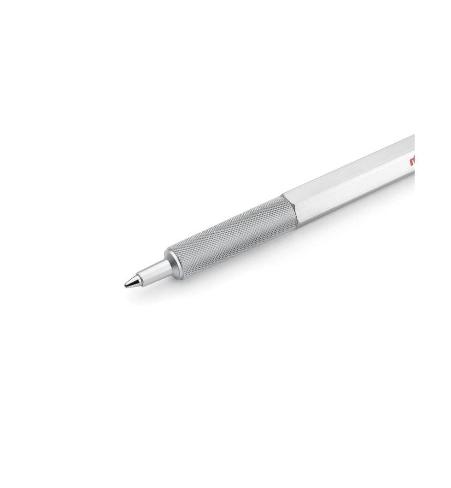 Rotring Stylo bille 600 Medium (M), Argent