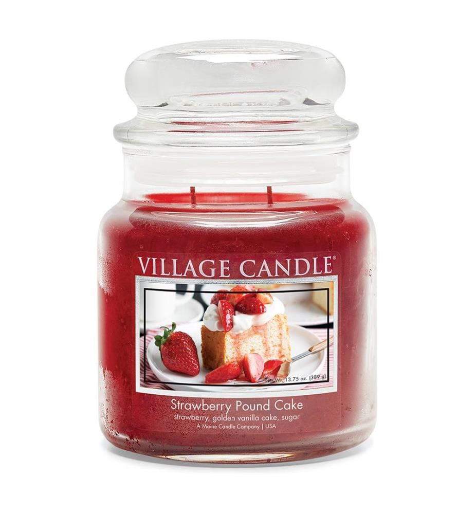 Bougie Parfumée Strawberry Pound Cake - 454 g