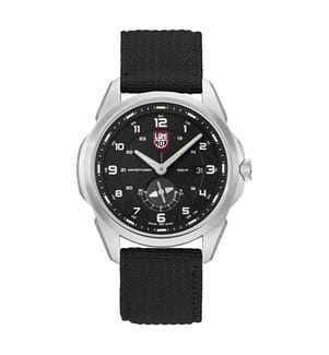 Montre à quartz en nylon noir - 45 mm