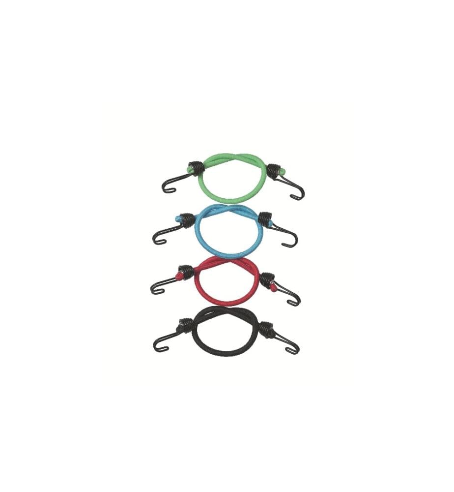 Masterlock Kit de tendeur en caoutchouc 25 cm x 4 mm, 4 pièces