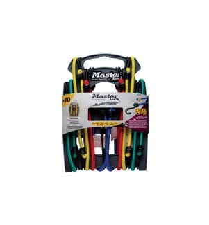 Masterlock Kit de tendeur en caoutchouc 10 pièces