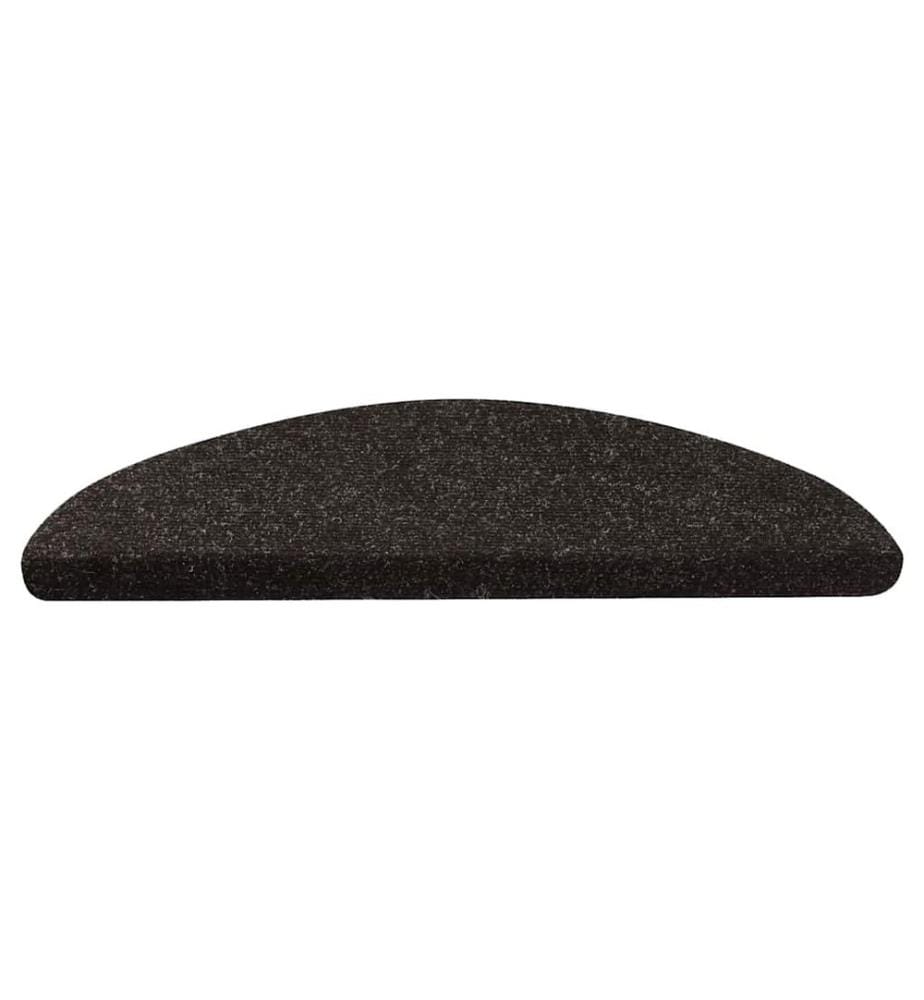 Stufenmatten Selbstklebend 15 Stk. 56x17x3 cm Anthrazit