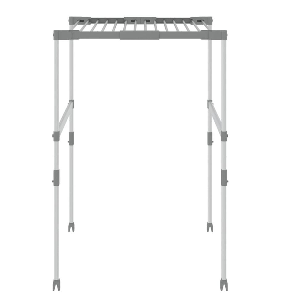 Wäschetrockner 83x(50-55)x(40-85) cm Aluminium
