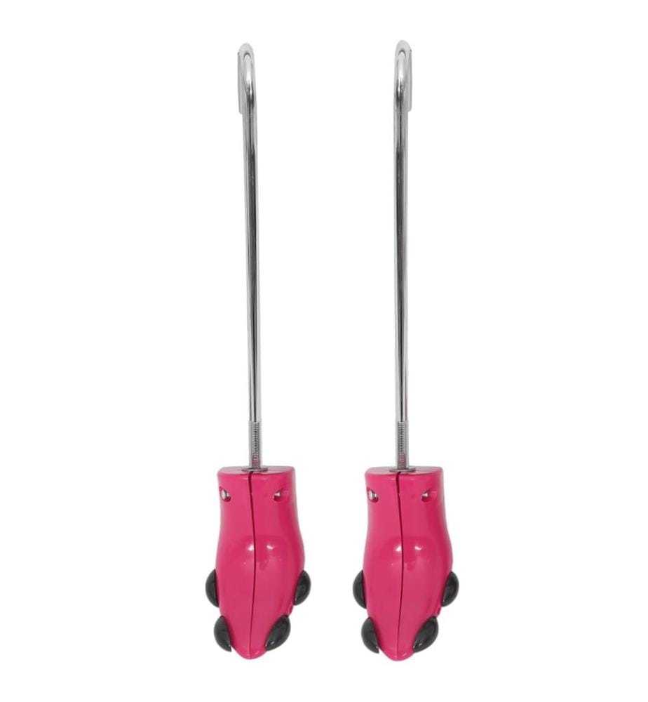 Stiefelspanner mit Schuhanzieher Rosa EU 34-40 Kunststoff