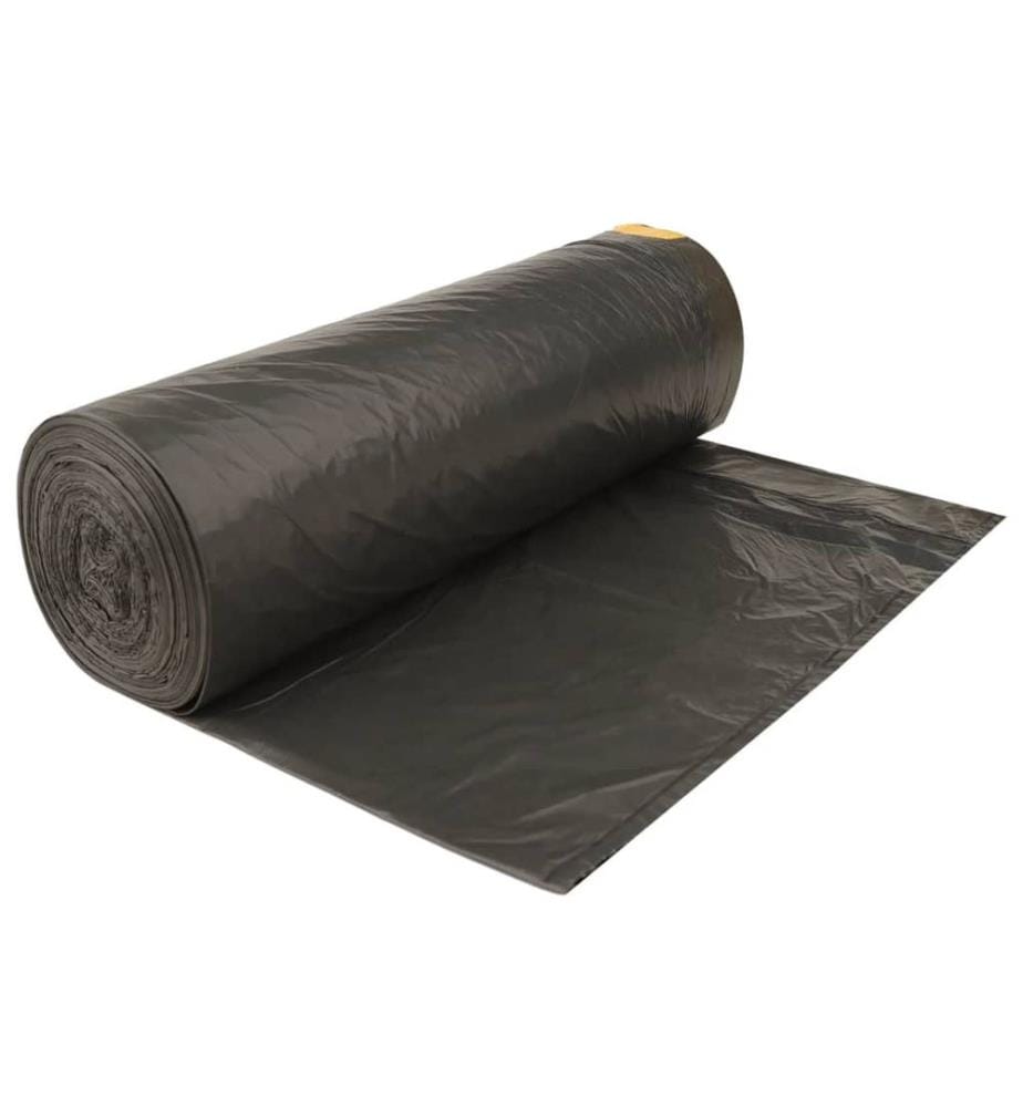 Müllsäcke mit Zugband 150 Stk. Schwarz 240 L