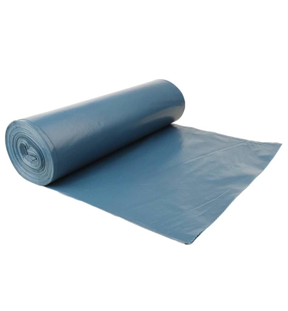 Sacs poubelles 100 pcs bleu 240 L