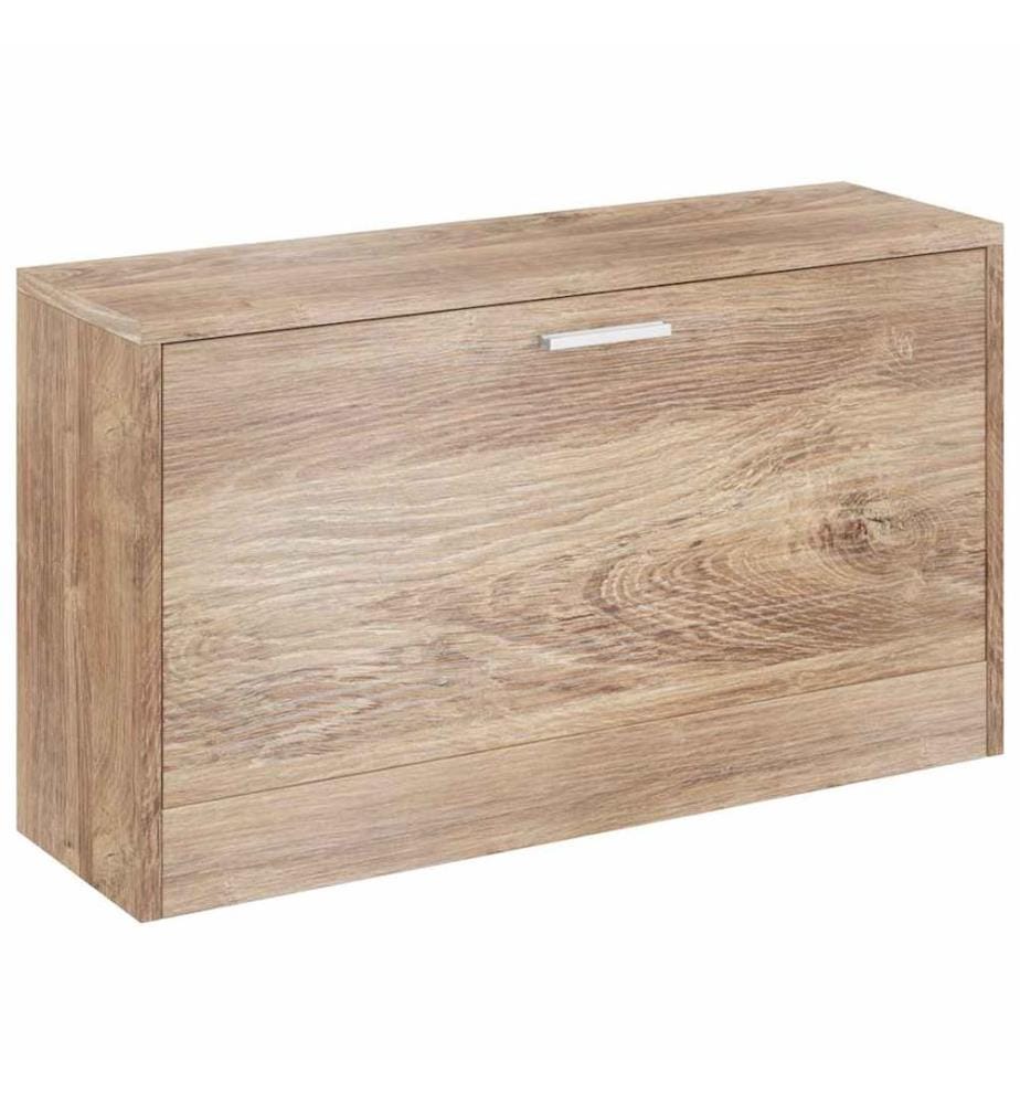 Schuhbank Eiche 80x24x45 cm