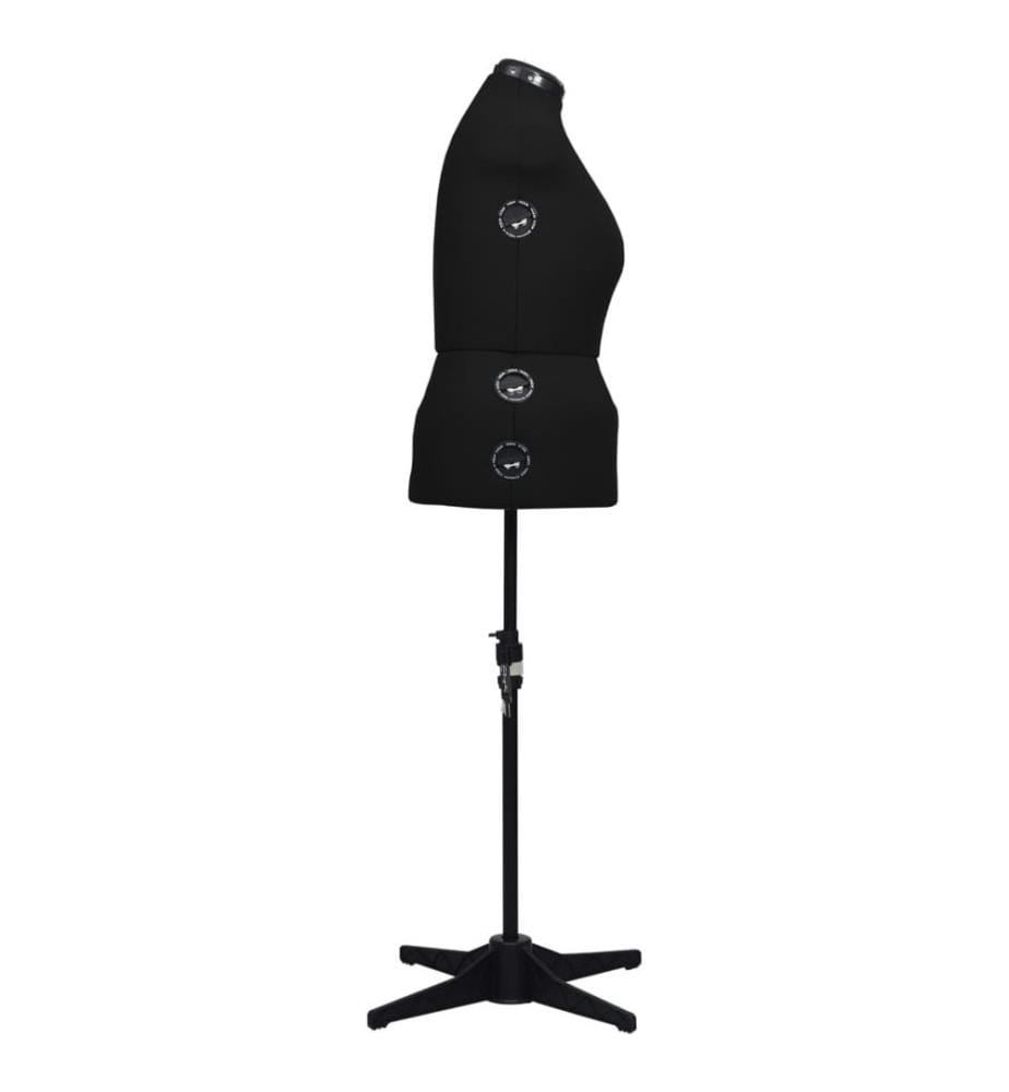 Schneiderpuppe Verstellbar Weiblich Schwarz L Grösse 44-50