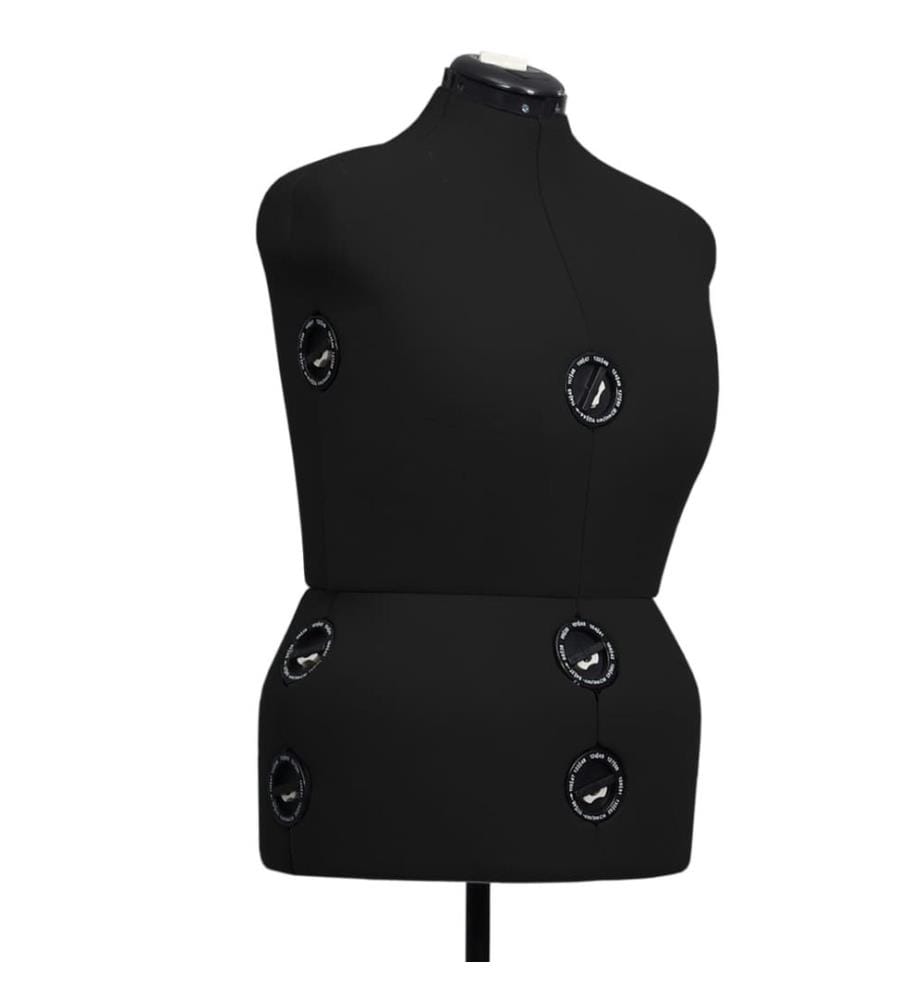 Schneiderpuppe Verstellbar Weiblich Schwarz L Grösse 44-50
