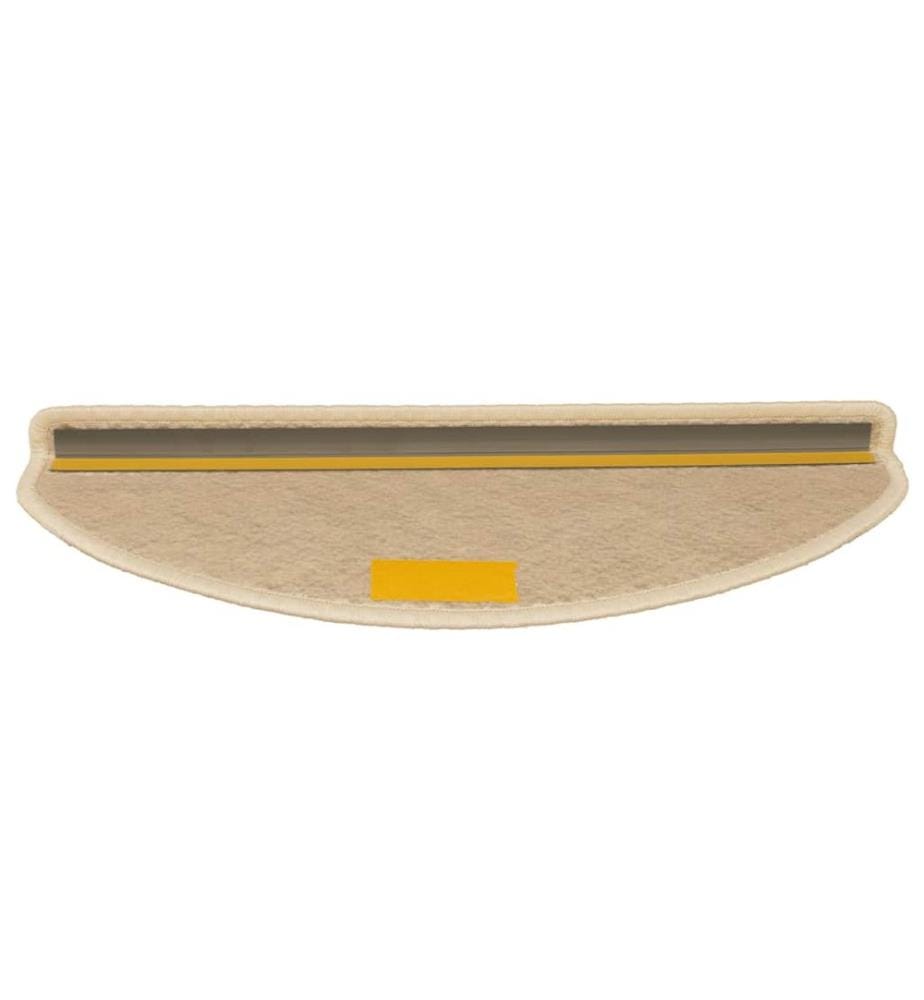 Treppenmatten Selbstklebend Sisal-Look 15 Stk. 65x21x4 Berber