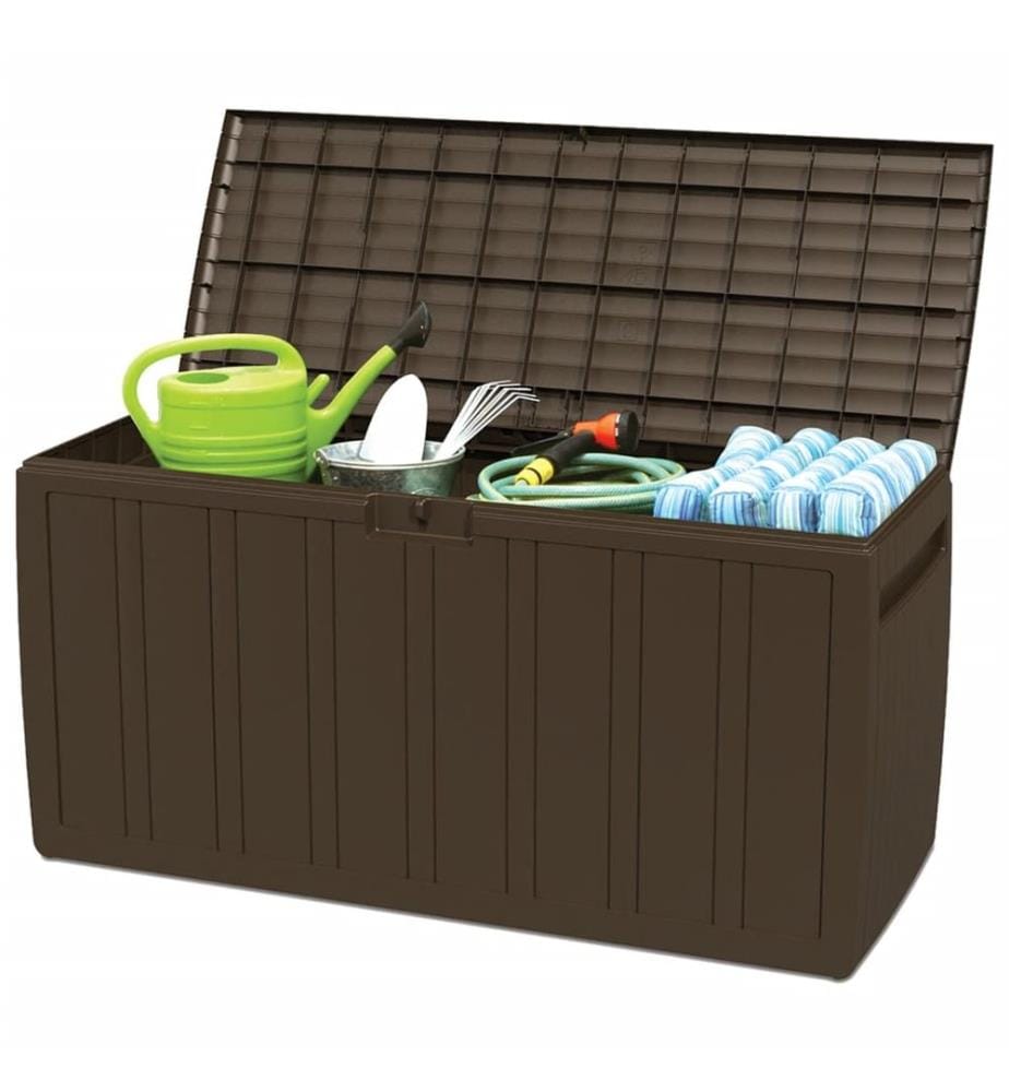 Kissenbox Braun 117x45,5x57,5 cm 270 L