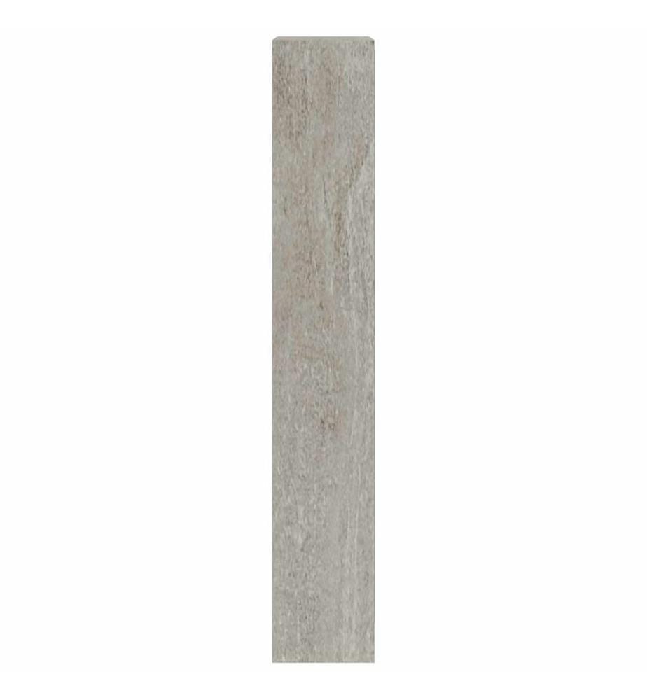 Schuhschrank Betongrau 63x24x147 cm Holzwerkstoff