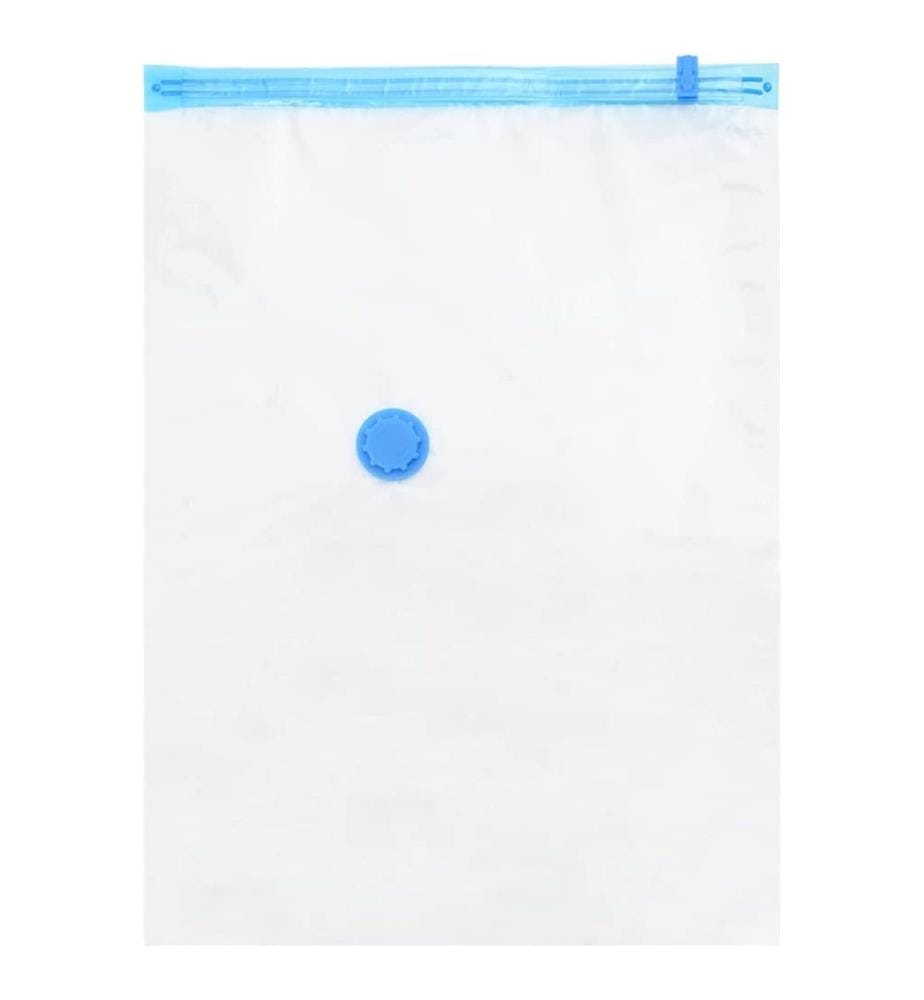 Aufbewahrungstaschen 5 pcs Transparent und Blau 80 x 60 cm