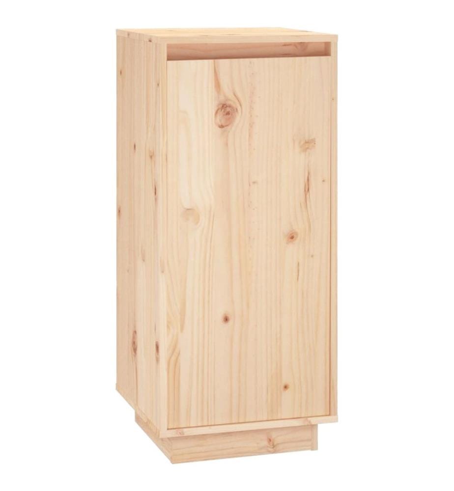 Schuhschrank 35x35x80 cm Massivholz Kiefer