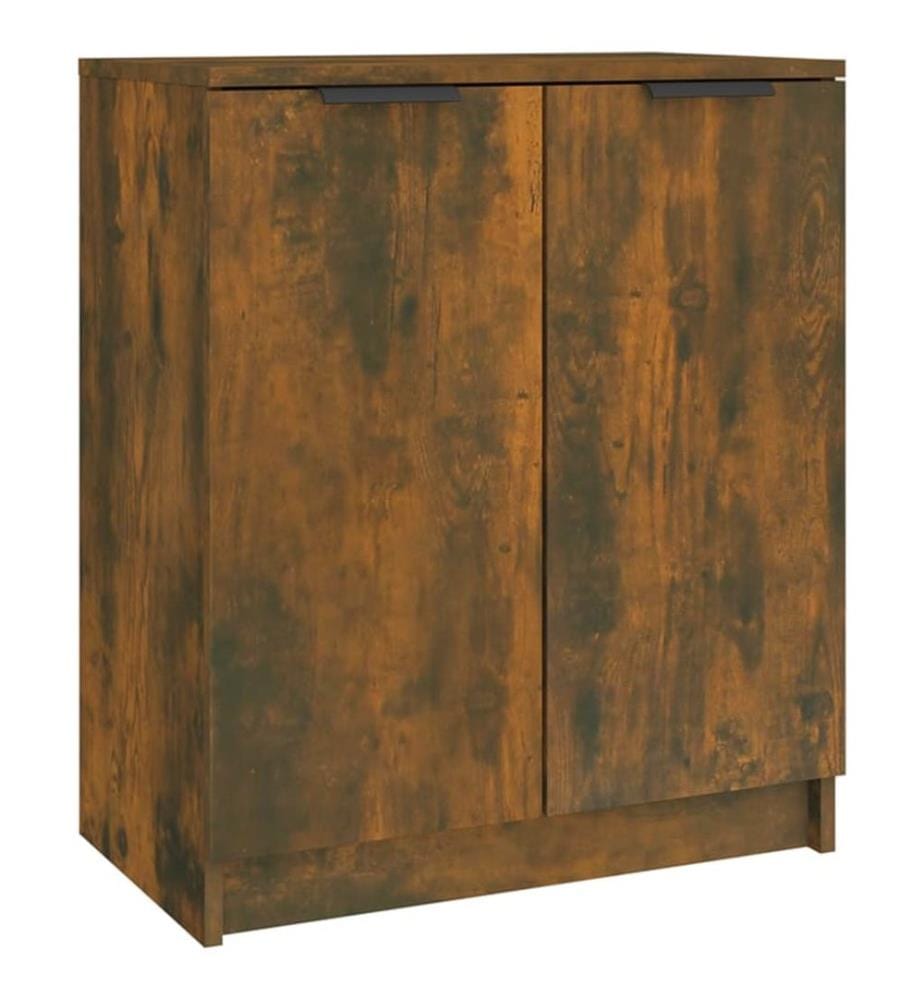 Schuhschrank Räuchereiche 59x35x70 cm Holzwerkstoff