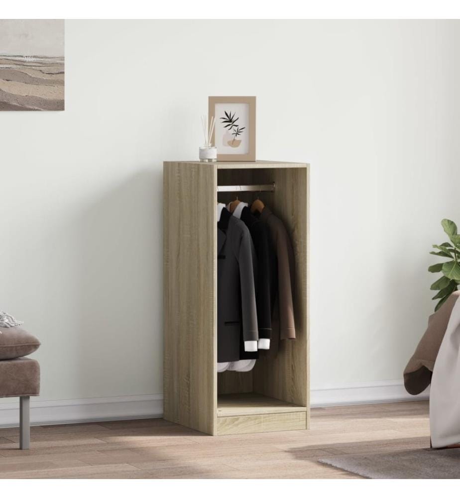 Kleiderschrank Sonoma-Eiche 48x41x102 cm Holzwerkstoff