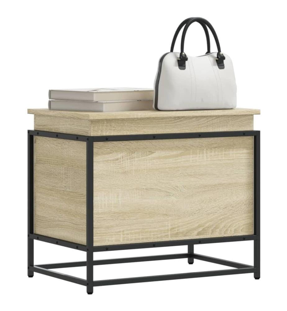 Aufbewahrungsbox mit Deckel Sonoma 60x40x51,5 cm Holzwerkstoff