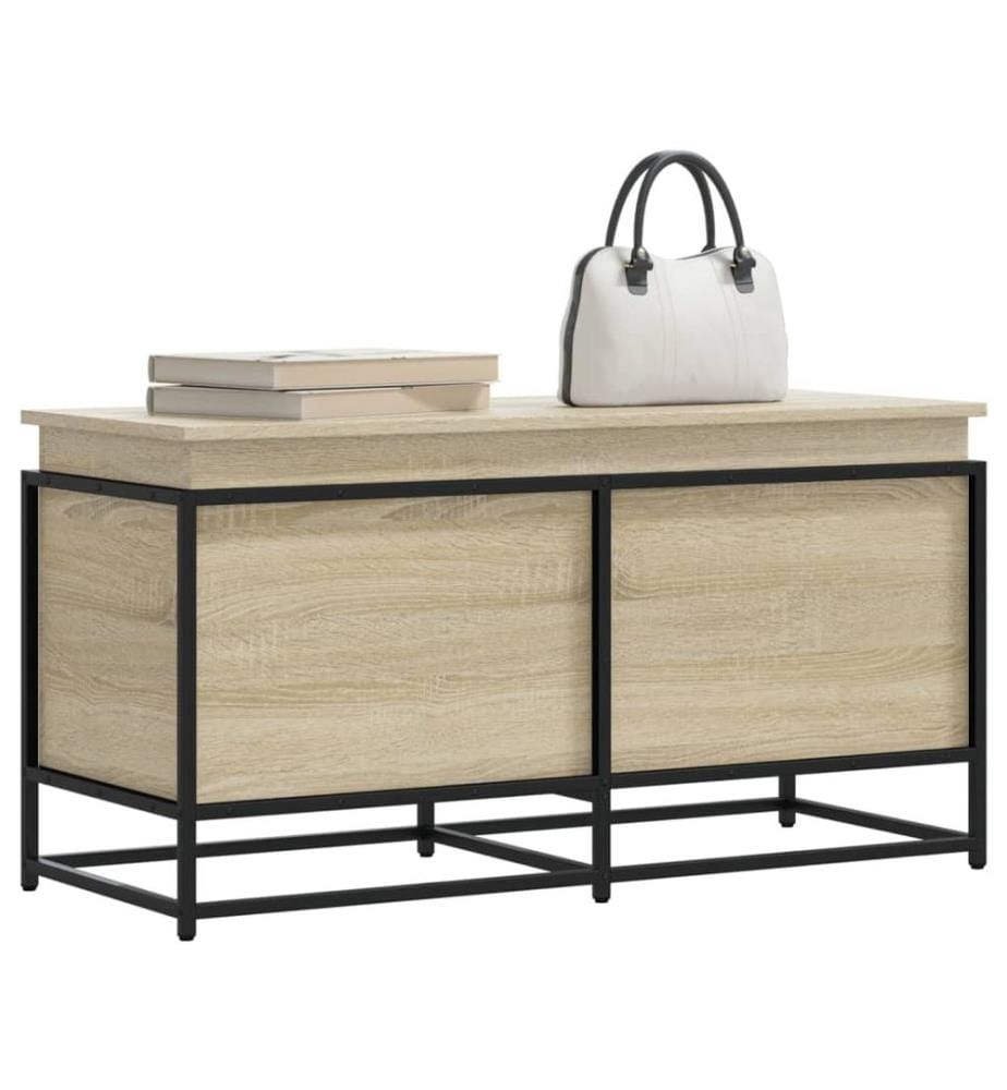 Aufbewahrungsbox mit Deckel Sonoma 100x40x51,5 cm Holzwerkstoff