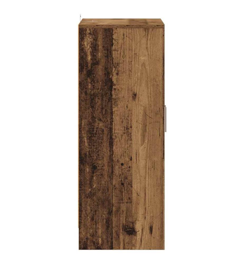Schuhschrank Altholz-Optik 60x35x92 cm Holzwerkstoff