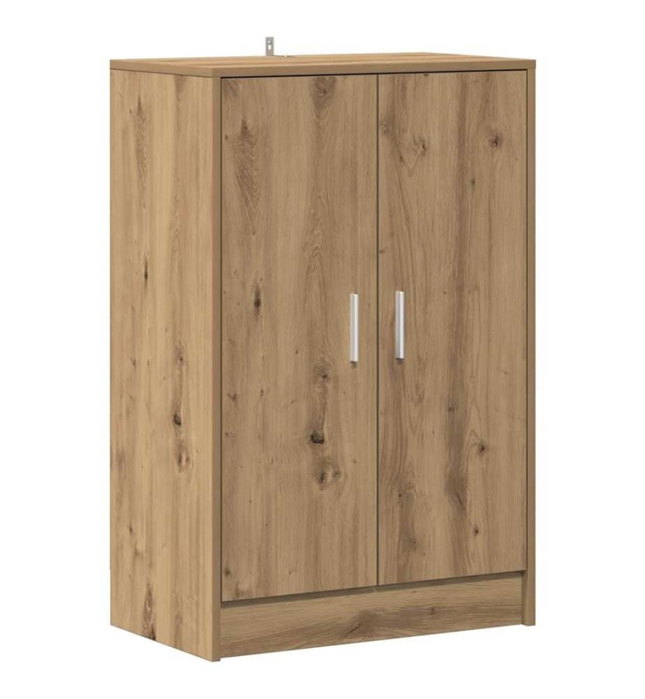 Schuhschrank Artisan-Eiche 60x35x92 cm Holzwerkstoff