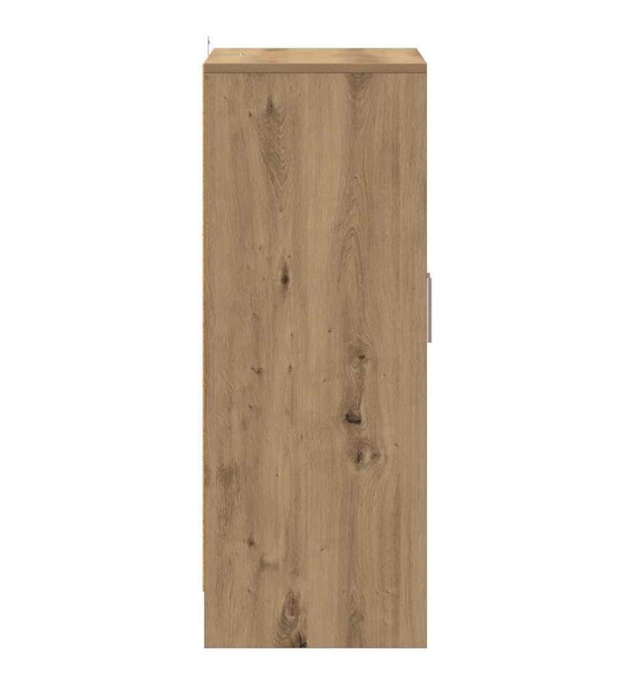 Schuhschrank Artisan-Eiche 60x35x92 cm Holzwerkstoff