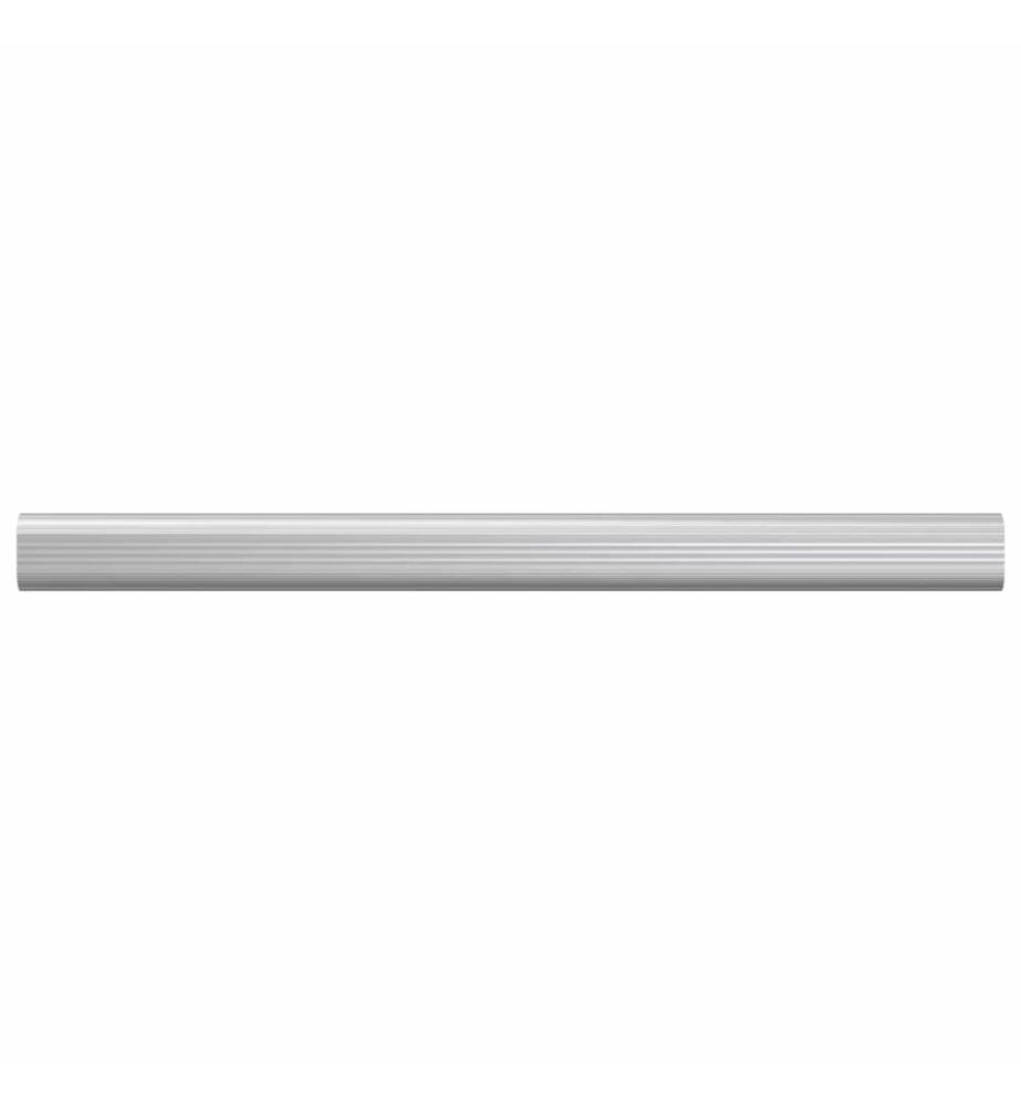 Kleiderstange 12 pcs Silber 764 x 15 x 29 mm Aluminiumlegierung
