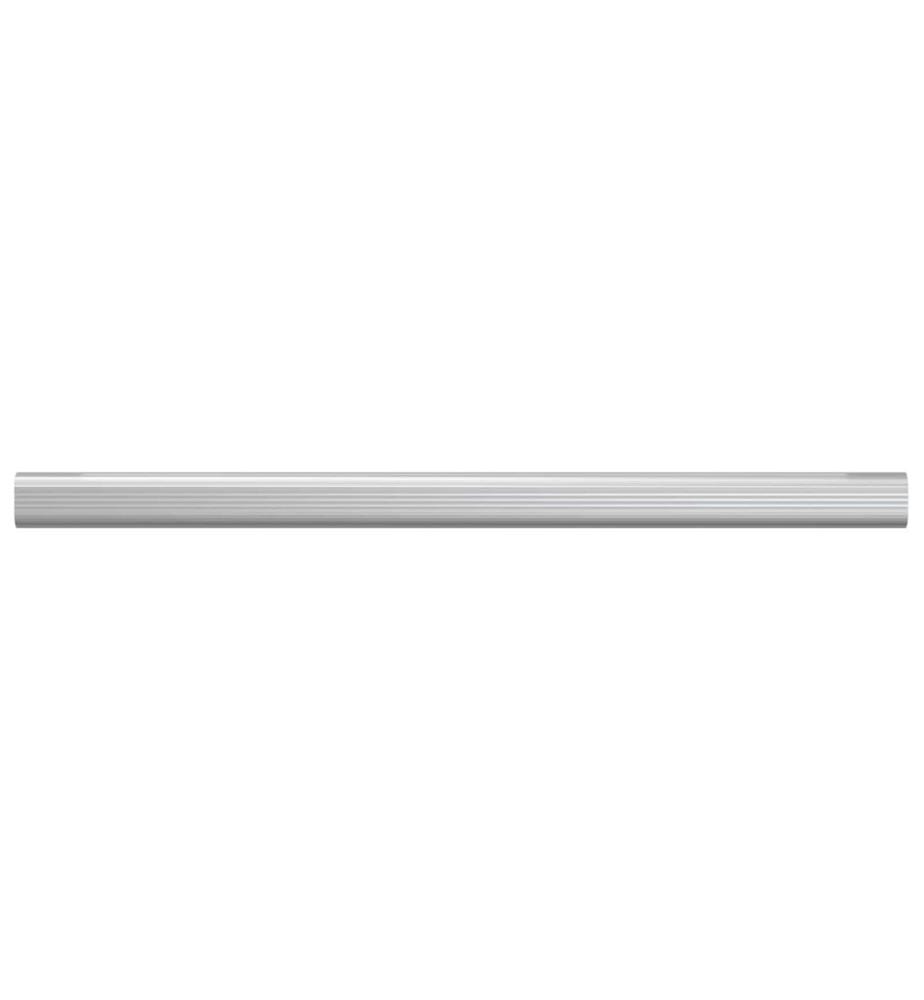 Kleiderstange 12 pcs Silber 764 x 15 x 29 mm Aluminiumlegierung