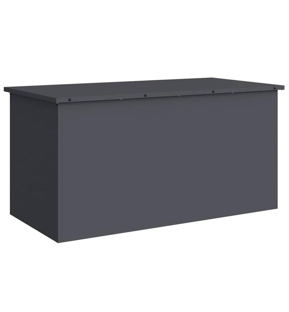 Boîte de Rangement Extérieure Anthracite 100 x 50,5 x 50 cm