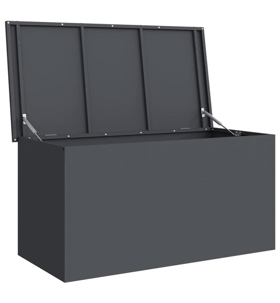 Boîte de Rangement Extérieure Anthracite 100 x 50,5 x 50 cm