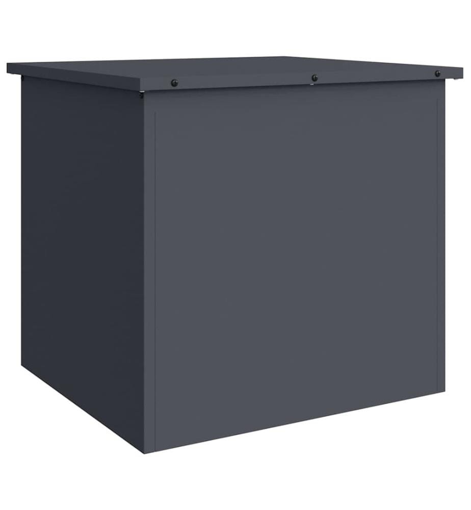 Boîte de Rangement Extérieure Anthracite 55 x 50,5 x 50 cm