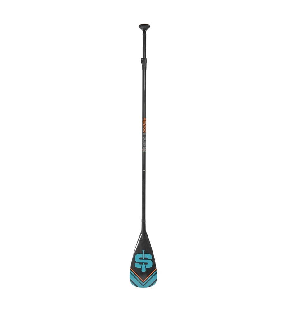 SUP-Paddel Stand Up 175-215 cm - Schwarz und Blau