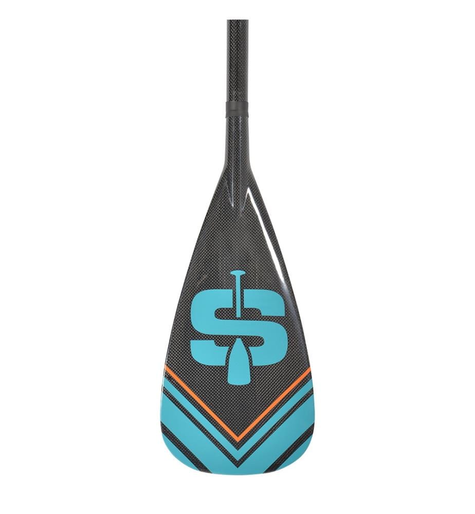 SUP-Paddel Stand Up 175-215 cm - Schwarz und Blau