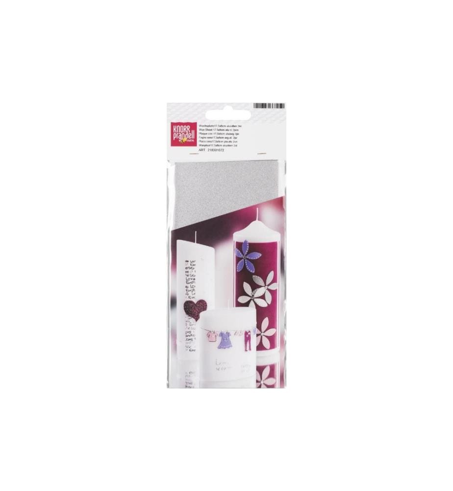 KNORR PRANDELL - Cire décorative Aluminium argent