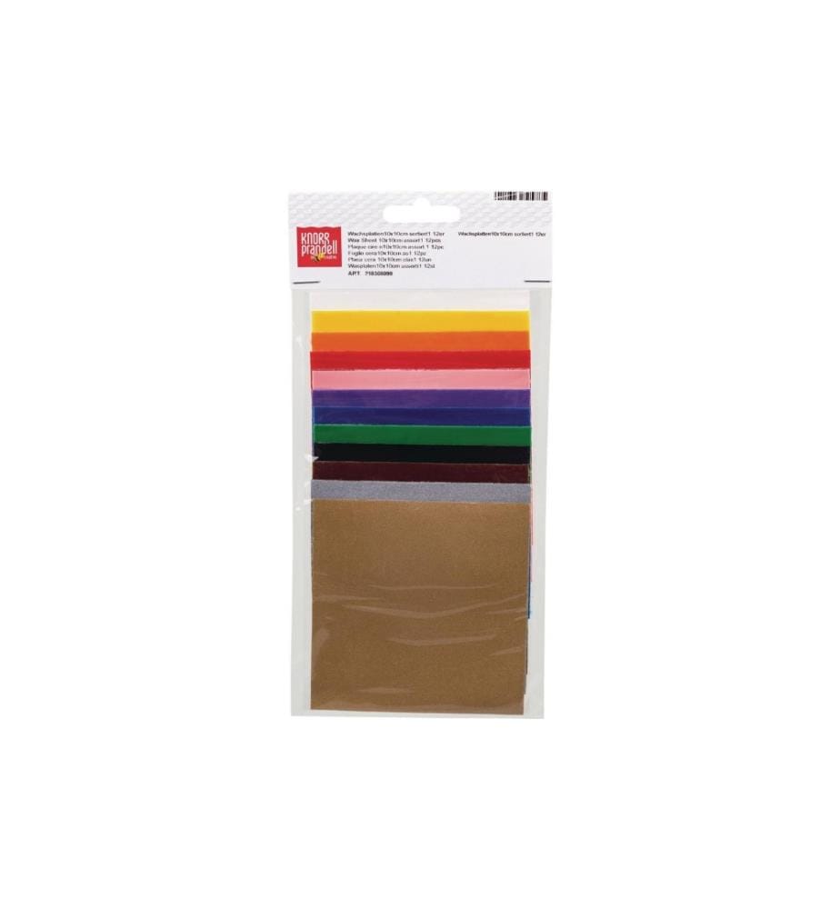 KNORR PRANDELL - Verzierwachs Basic 4 100 x 100x 0.5 mm Mehrfarbig