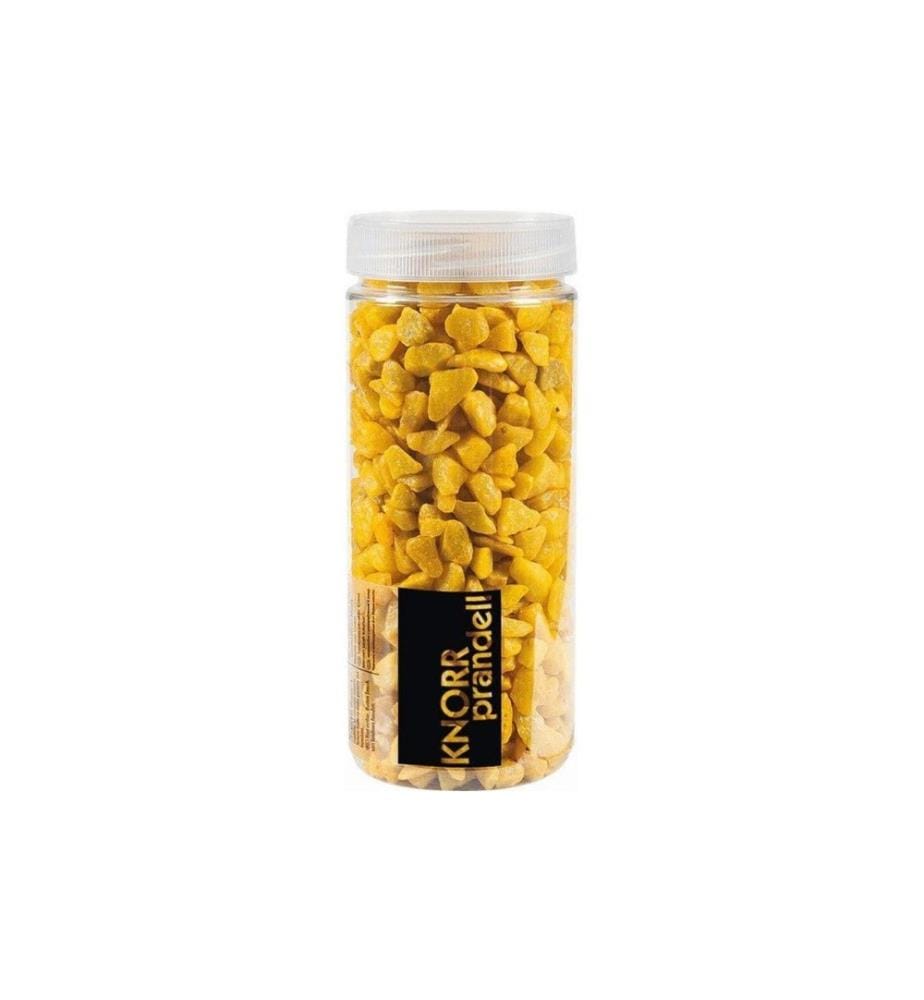 KNORR PRANDELL - Pierres décoratives 9-13 mm 500 ml Jaune