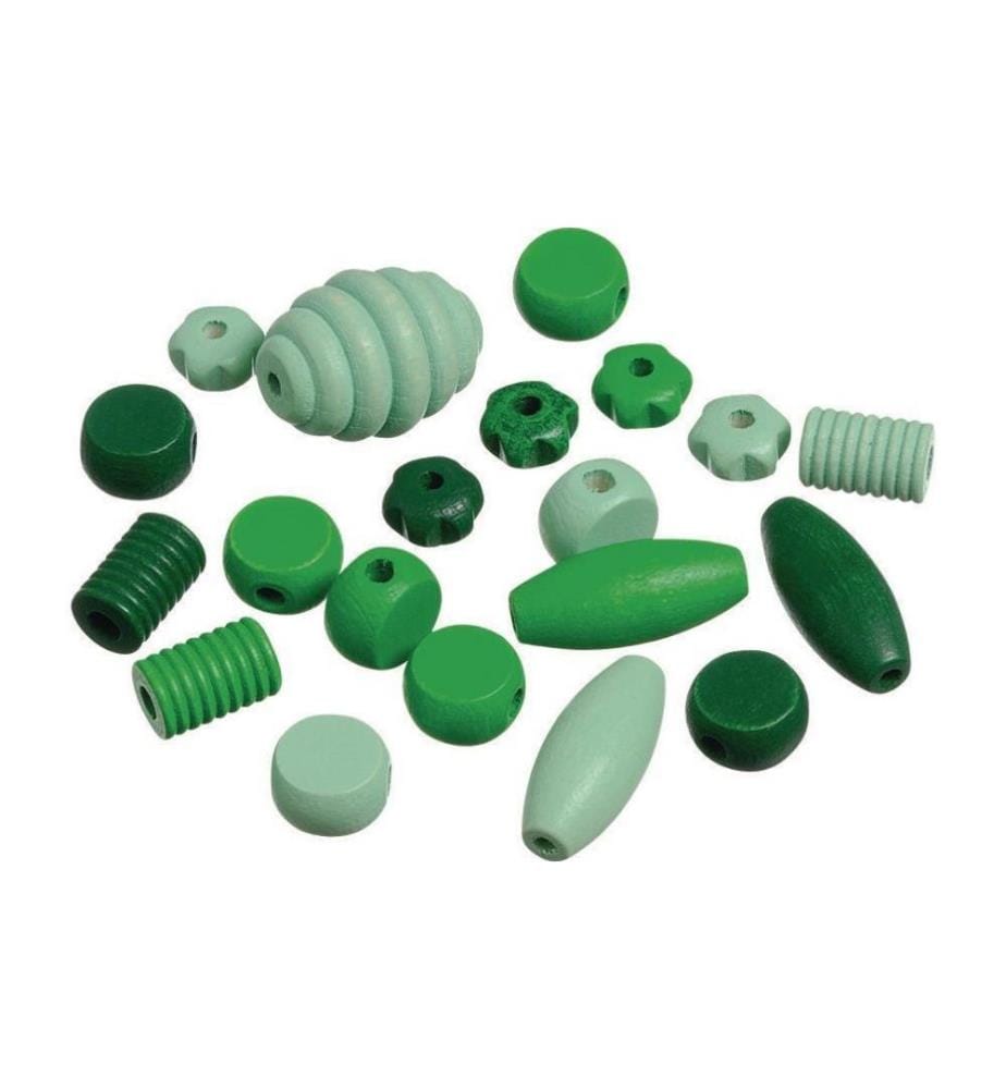 KNORR PRANDELL - Holzperlen Mix 1 20 Stk, Grün