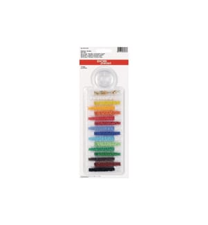 KNORR PRANDELL - Perlen-Set Rocailles  17-teilig, Opak