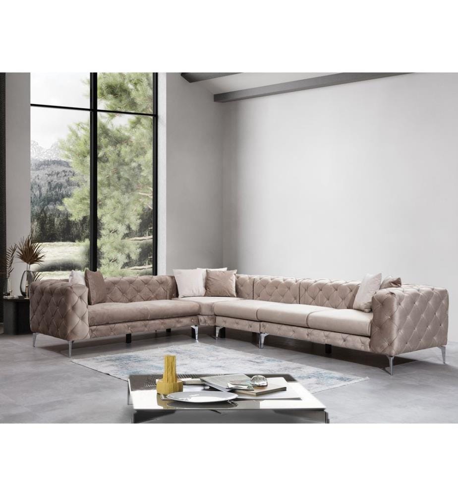 Como Ecksofa - Beige