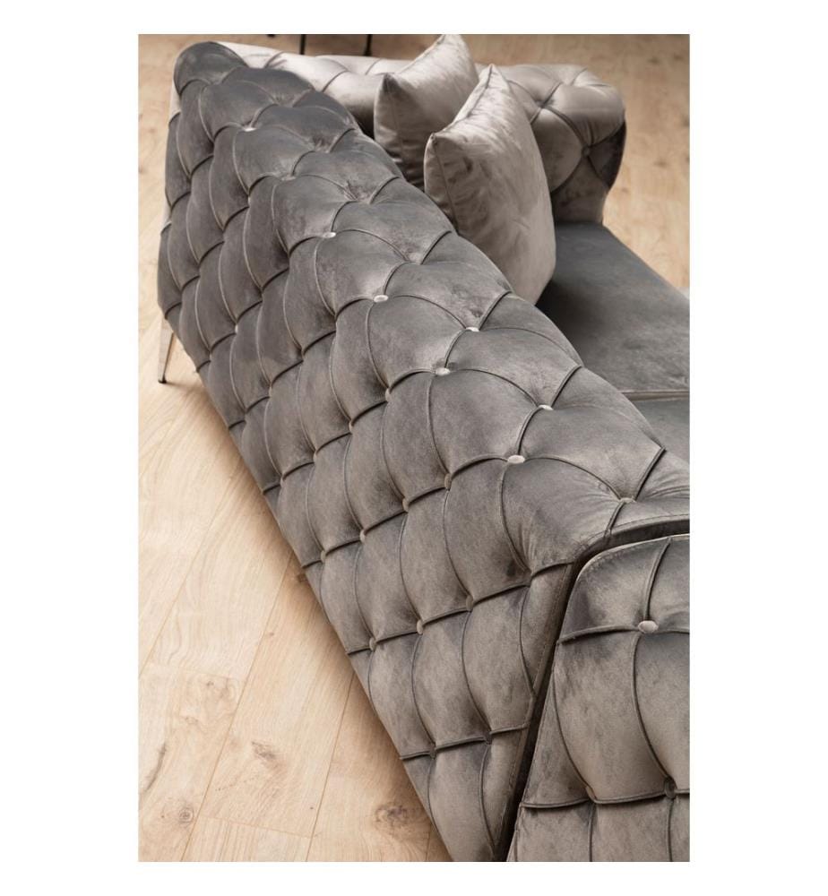 Ecksofa „Como“ – Anthrazit