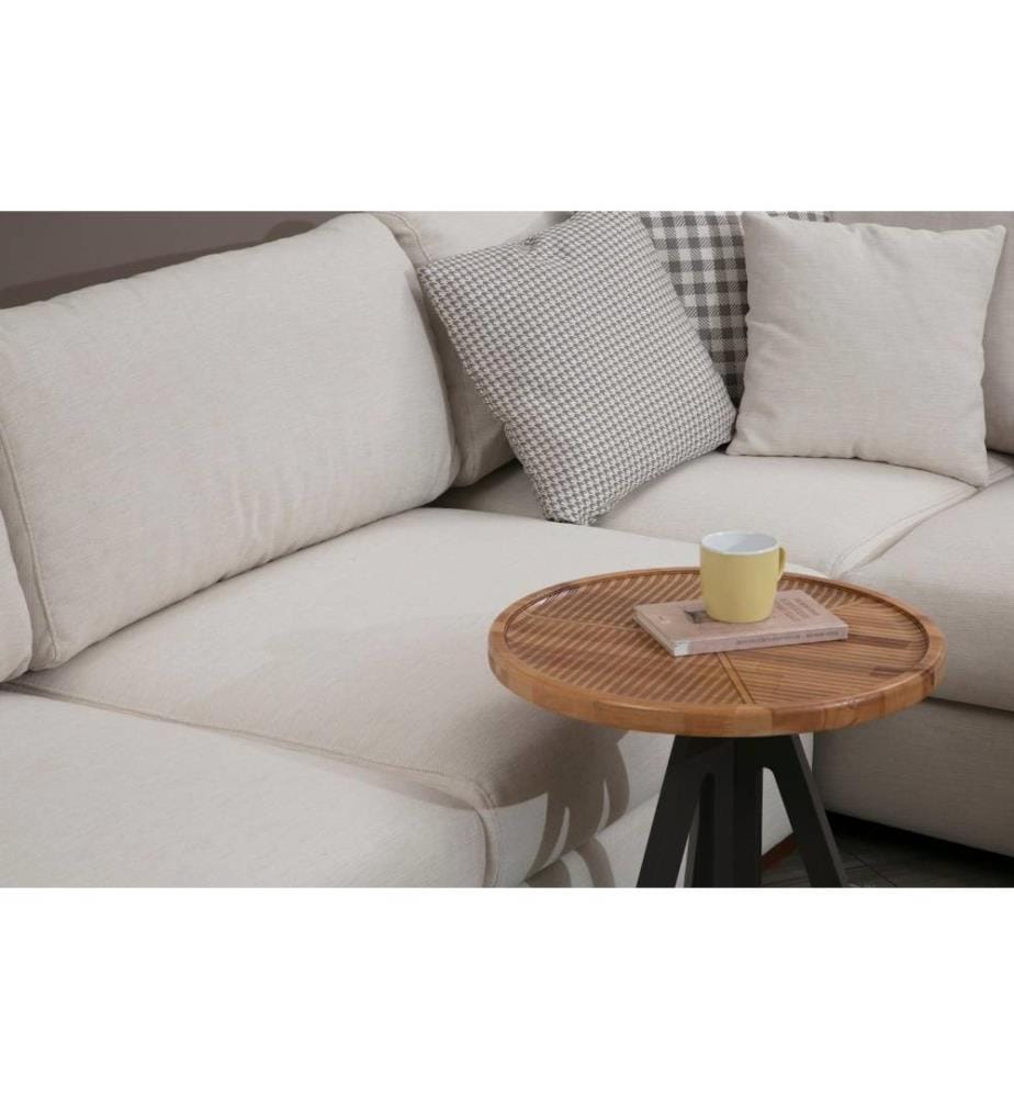Loop Ecksofa - Weiss