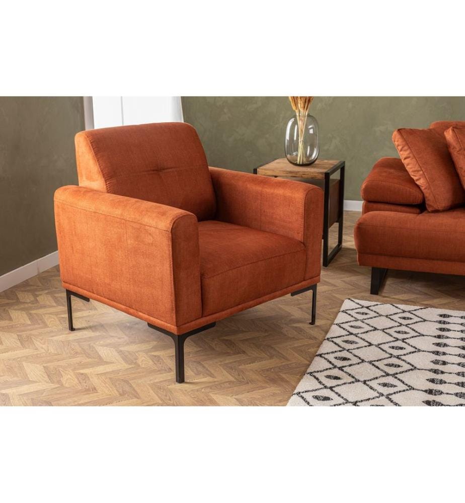 Mustang Ohrensessel - Orange