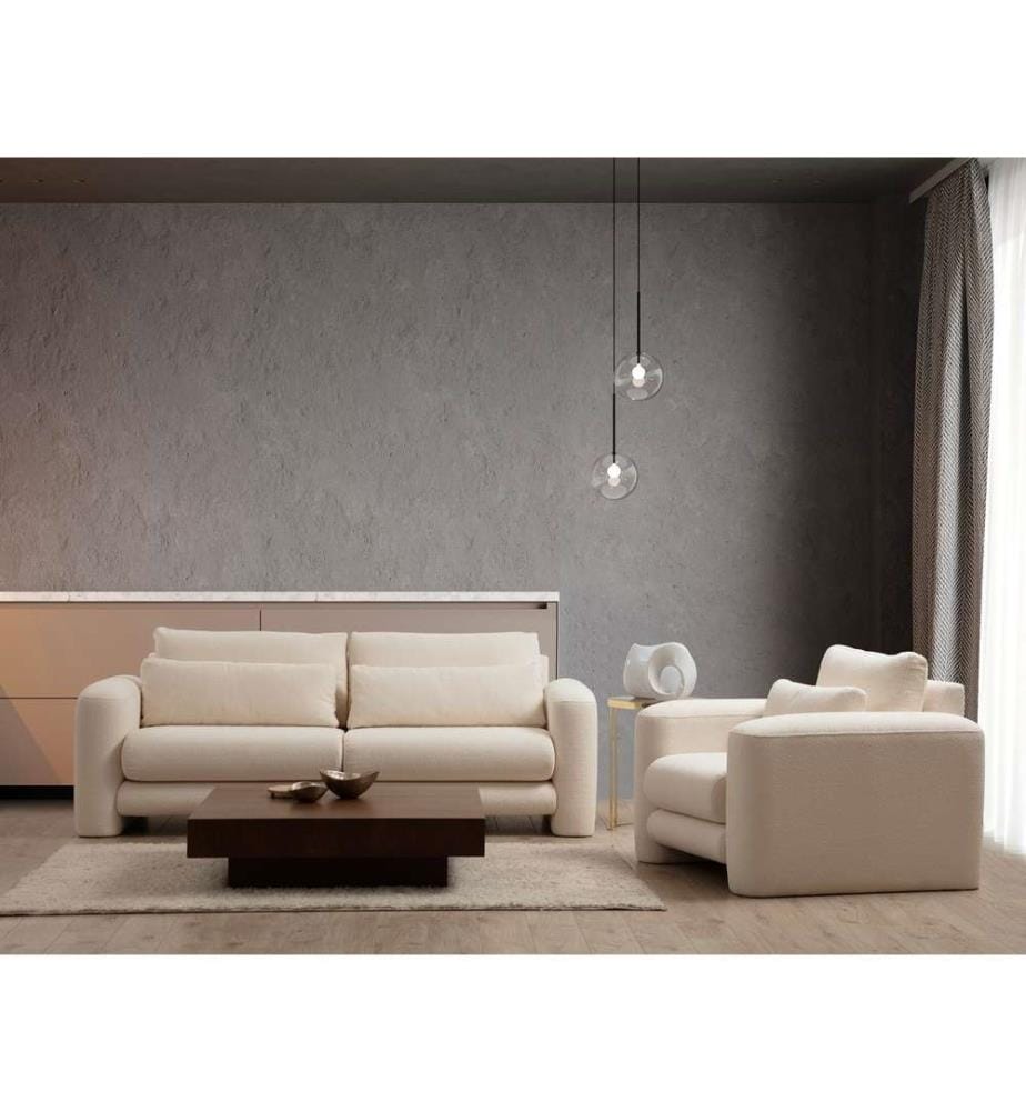 Sessel „Lily Wing“ – Cremefarben