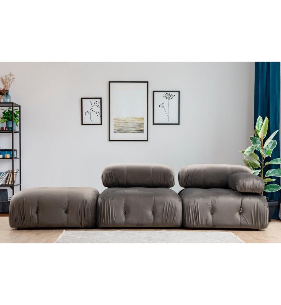 Sitzkissen „Bubble“ – Grau