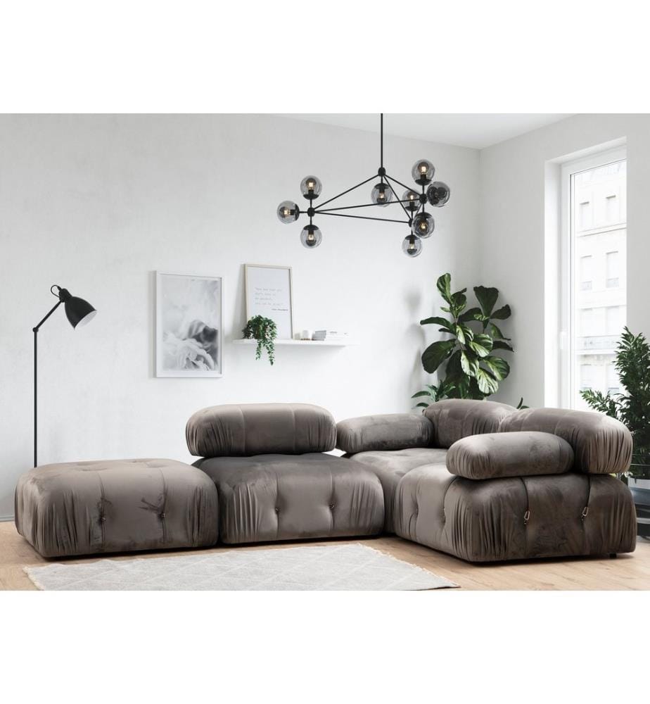 Sitzkissen „Bubble“ – Grau
