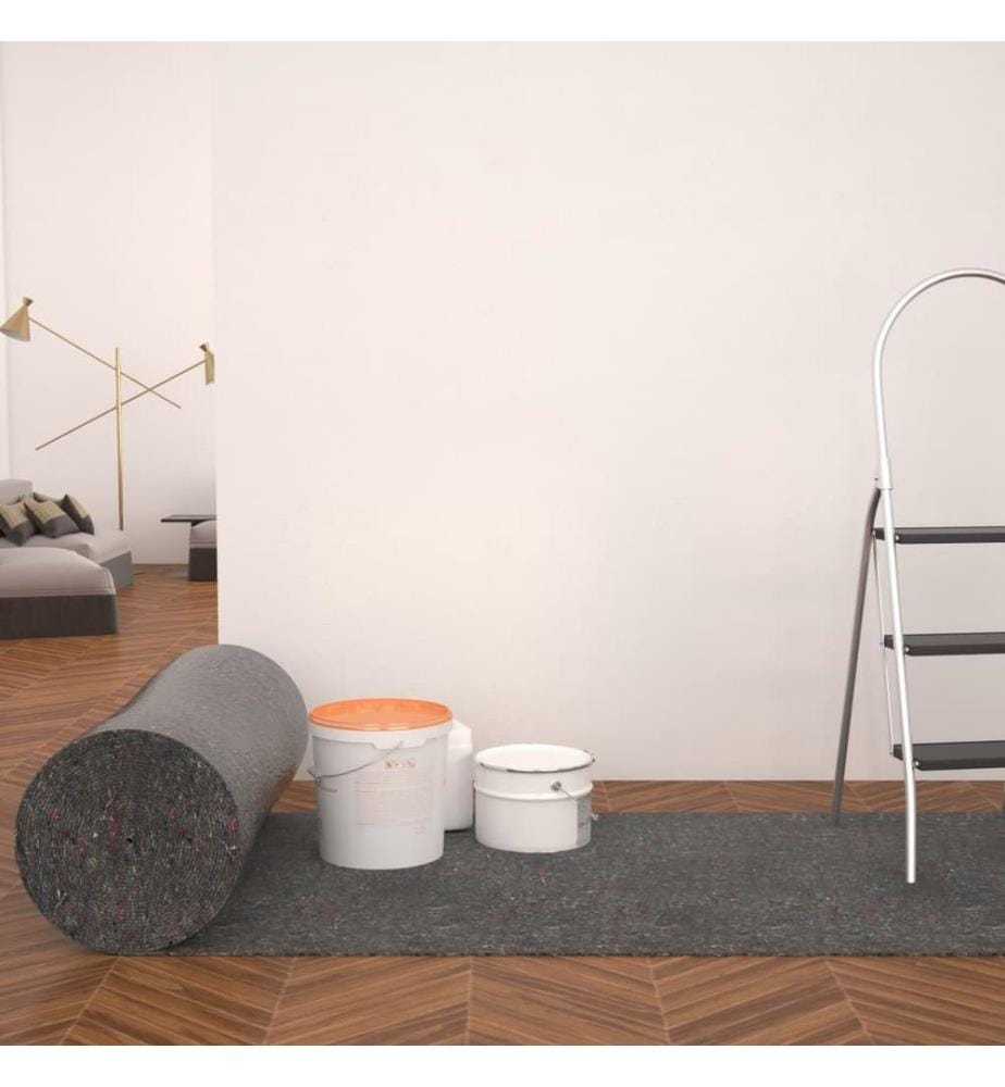 Bâche de protection contre peinture 50 m 180 g/m² Gris