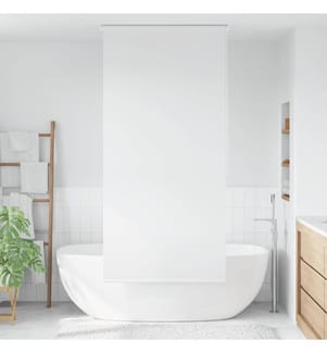 Duschrollo 120x240 cm Weiss