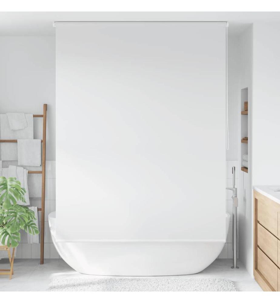 Duschrollo 160 x 240 cm Weiss