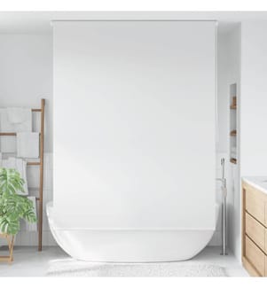 Duschrollo 160 x 240 cm Weiss
