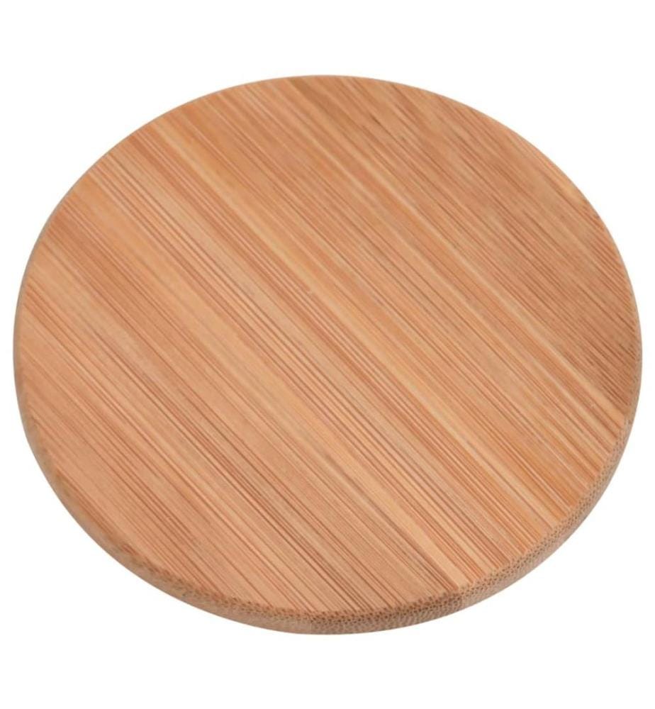 Vorratsgläser mit Bambusdeckel 6 Stk. 1000 ml