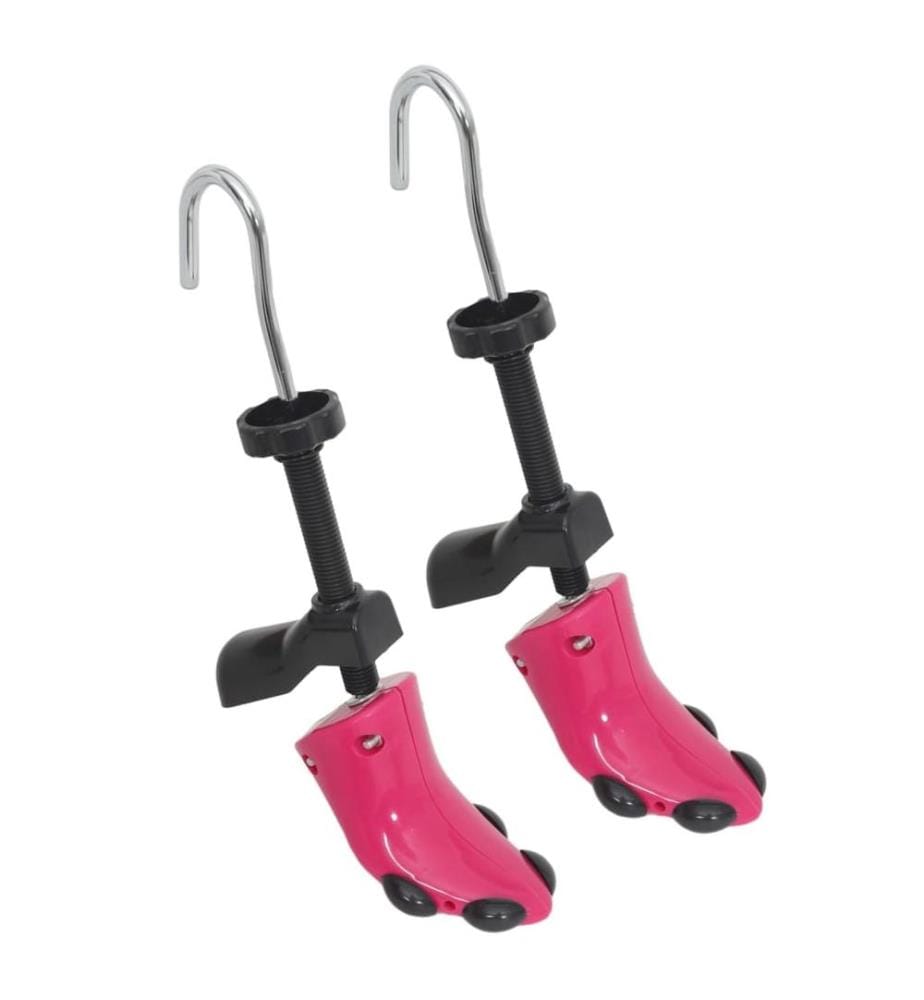 Schuhspanner mit Schuhanzieher Rosa EU 34-40 Kunststoff